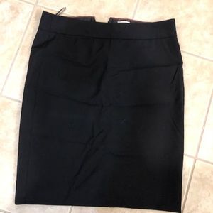 black pencil skirt